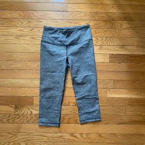 SOLD!!! Victoria's Secret VSX Grey Crop Leggings